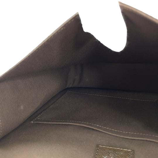 LOUIS VUITTON Shoulder Bag M32488 Taiga Grizzly Brown SilverMetal Shoulder Bag Messenger bag Taiga Andre mens Used Authentic