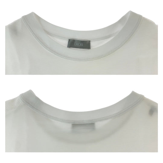 Dior Short sleeve T-shirt 033J645A0629 Nylon White green DIORxShawn Stussy M