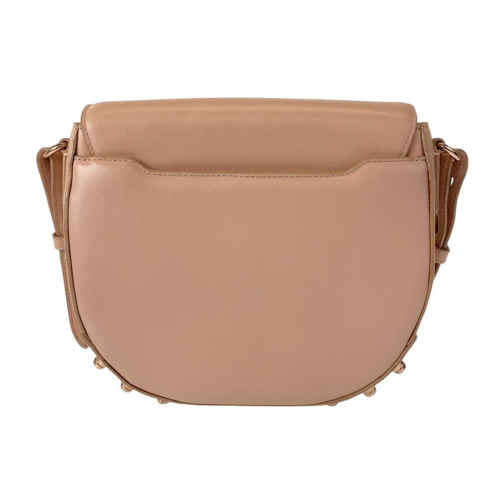 Alexander Wang Shoulder Bag leather Pink Gold Metal Crossbody Shoulder Bag Pochette Studs Women Used Authentic