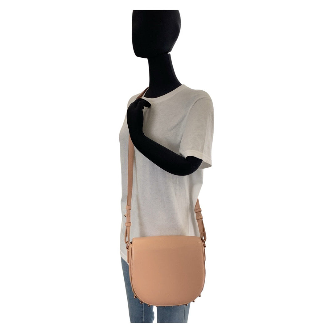 Alexander Wang Shoulder Bag leather Pink Studs Women Used Authentic
