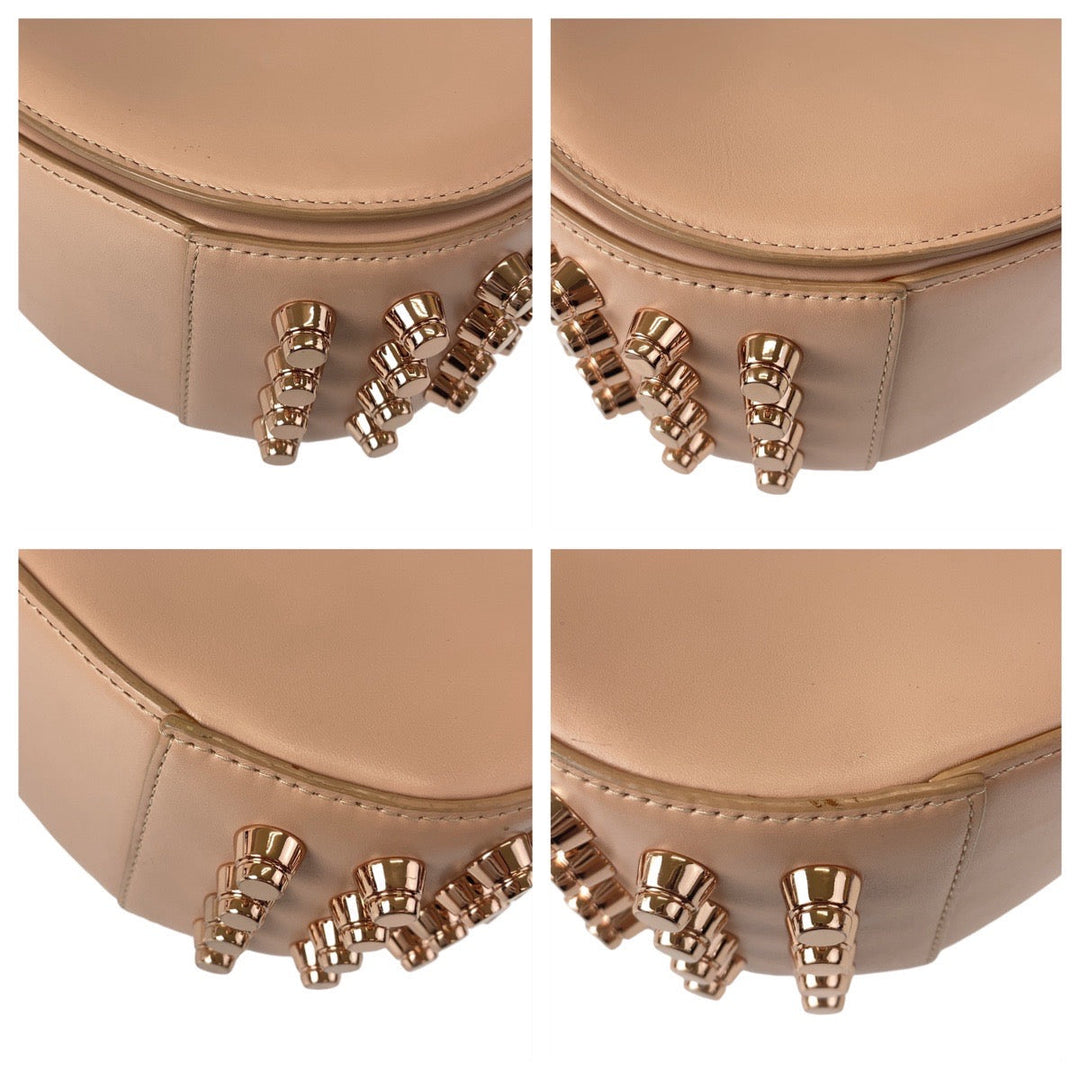 Alexander Wang Shoulder Bag leather Pink Studs Women Used Authentic