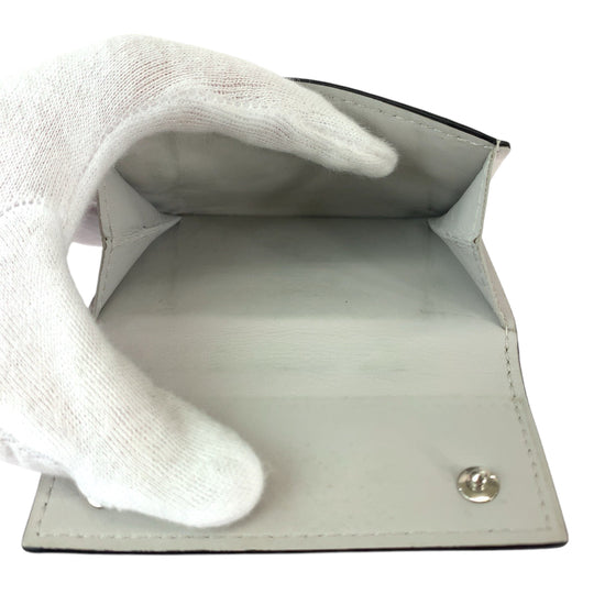 LOUIS VUITTON Tri-fold wallet M30899 PVC, Taiga Bron White SilverMetal Folding wallet Compact wallet Monogram Tiger Llama Discovery mens Used Authentic