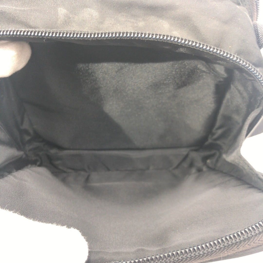 PRADA Shoulder Bag Nylon black Shoulder Bag Unisex Test Triangular logo mens Used Authentic