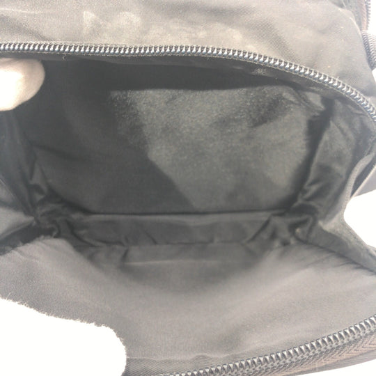 PRADA Shoulder Bag Nylon black Shoulder Bag Unisex Test Triangular logo mens Used Authentic