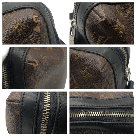 LOUIS VUITTON Shoulder Bag M40387 PVC Brown Shoulder Bag Messenger Bag Unisex Monigram Makassar Torres mens Used Authentic