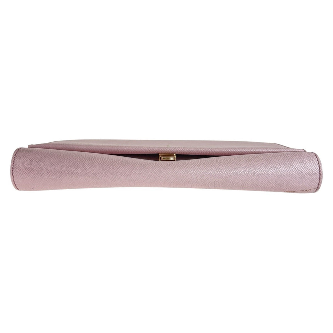 Serapian Clutch bag leather pink