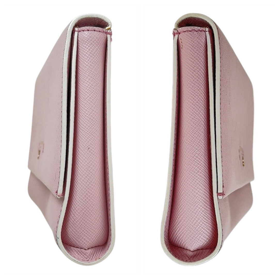 Serapian Clutch bag leather pink