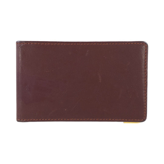 CARTIER Other accessories leather wine-red Must Line