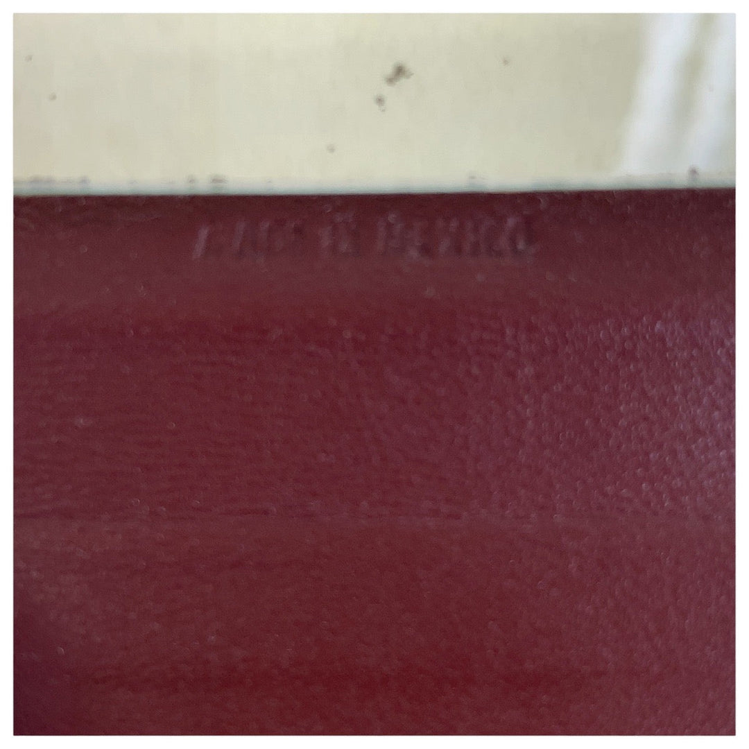CARTIER Other accessories leather wine-red Must Line