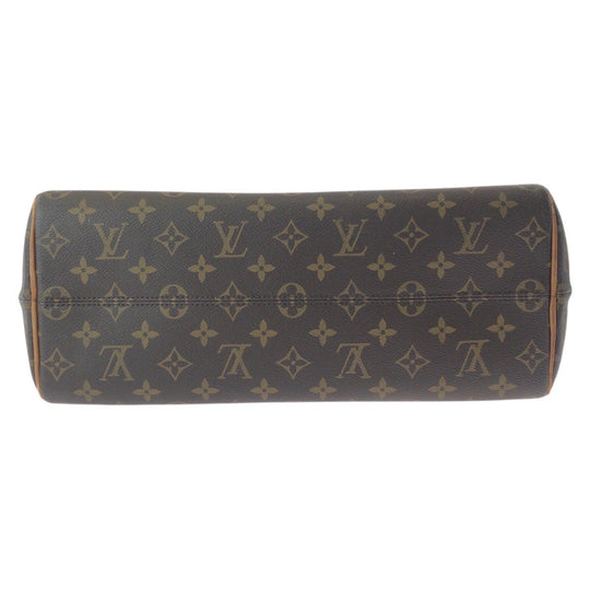 LOUIS VUITTON Tote Bag M50204 PVC, Leather Brown Gold Metal Tote Bag handbag Monogram Special Order SPO Nolita Women Used Authentic