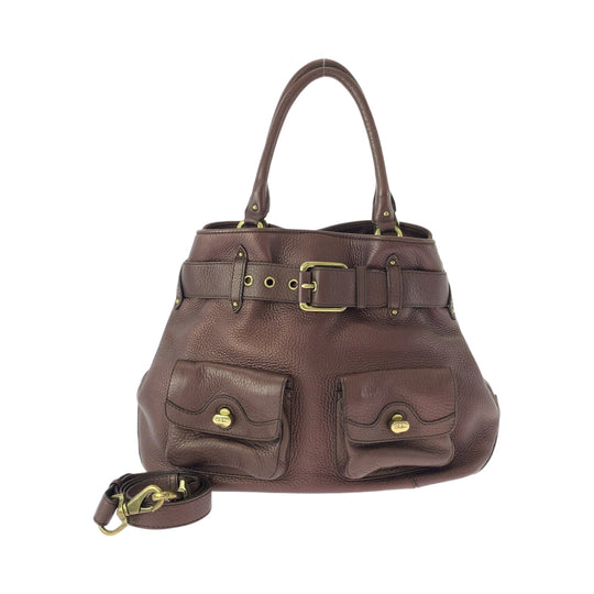 COLE HAAN Shoulder Bag leather Brown