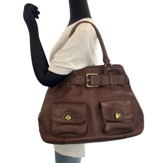 COLE HAAN Shoulder Bag leather Brown