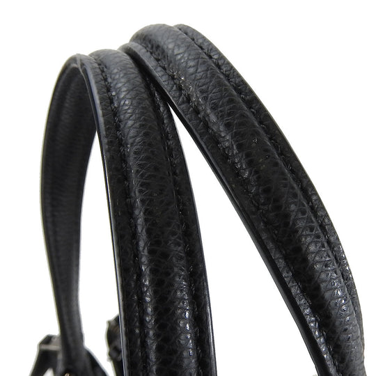 COACH Handbag F55538 PVC, Leather black Women Used Authentic