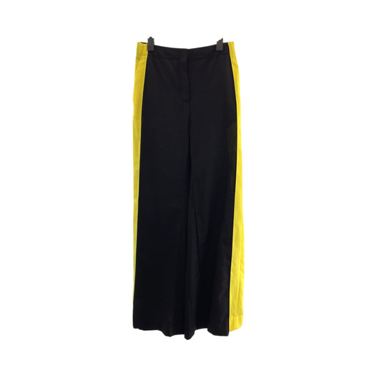 LOEWE Pants S359Y04X30 wool Black Yellow Wide Pants Baggy Pants Women 32 Used Authentic