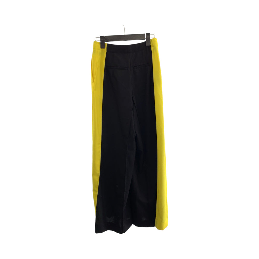 LOEWE Pants S359Y04X30 wool Black Yellow Wide Pants Baggy Pants Women 32 Used Authentic