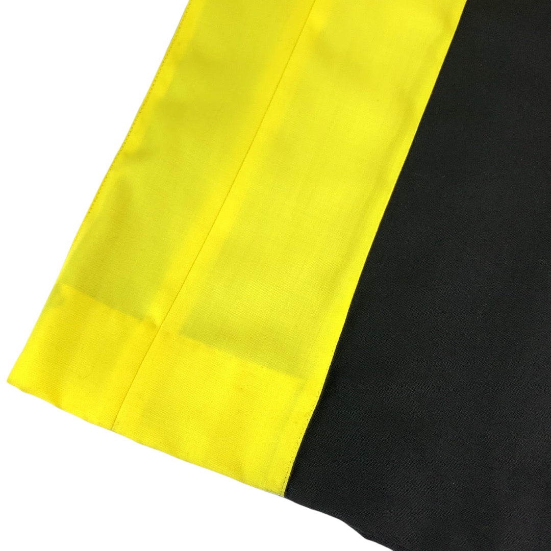 LOEWE Pants S359Y04X30 wool Black Yellow Wide Pants Baggy Pants Women 32 Used Authentic