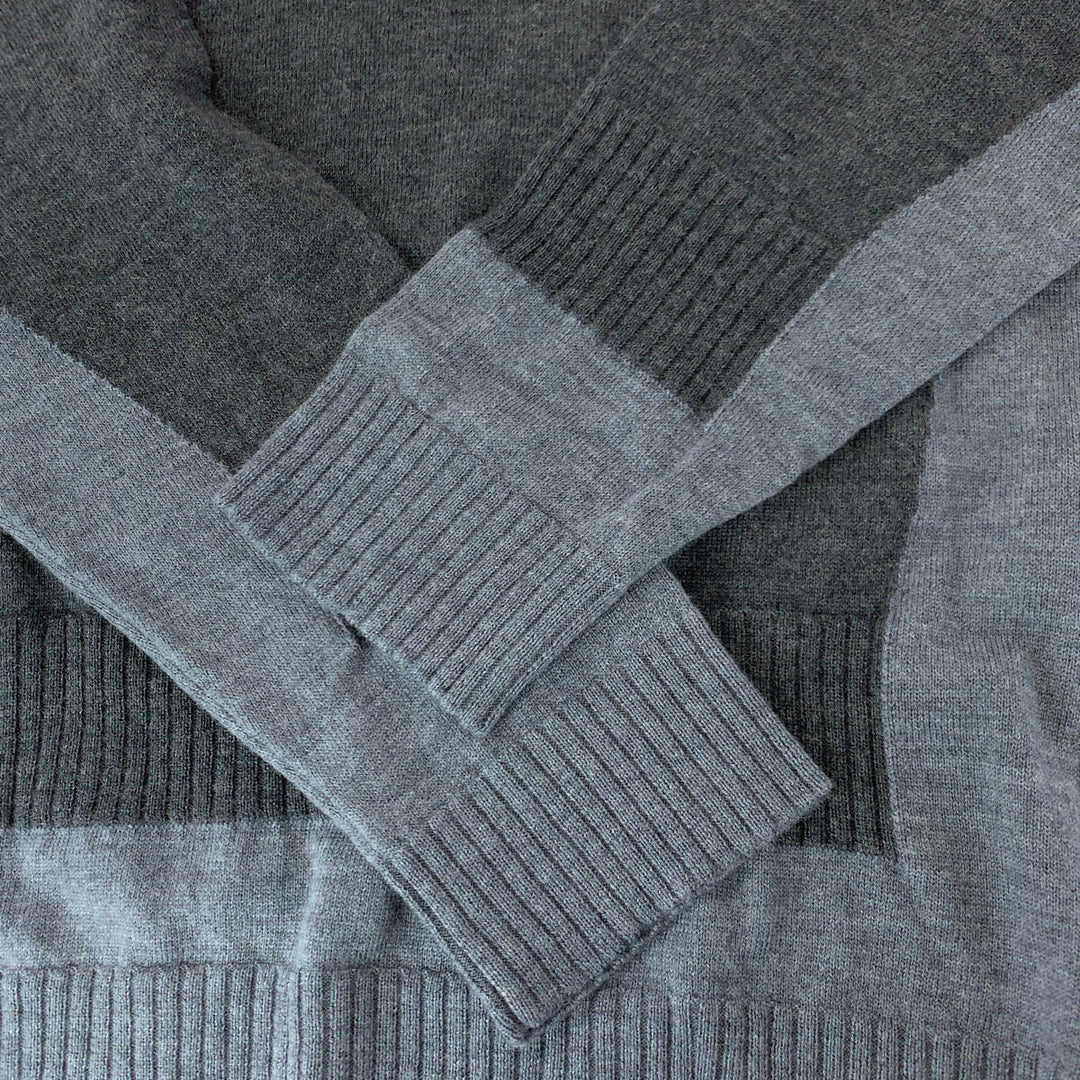 LOEWE knit wool gray Knitwear, Cut and Sewn Sweaters anagram mens L Used Authentic
