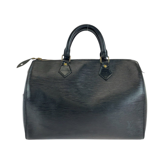 LOUIS VUITTON Handbag M59022 leather black Epi Speedy 30