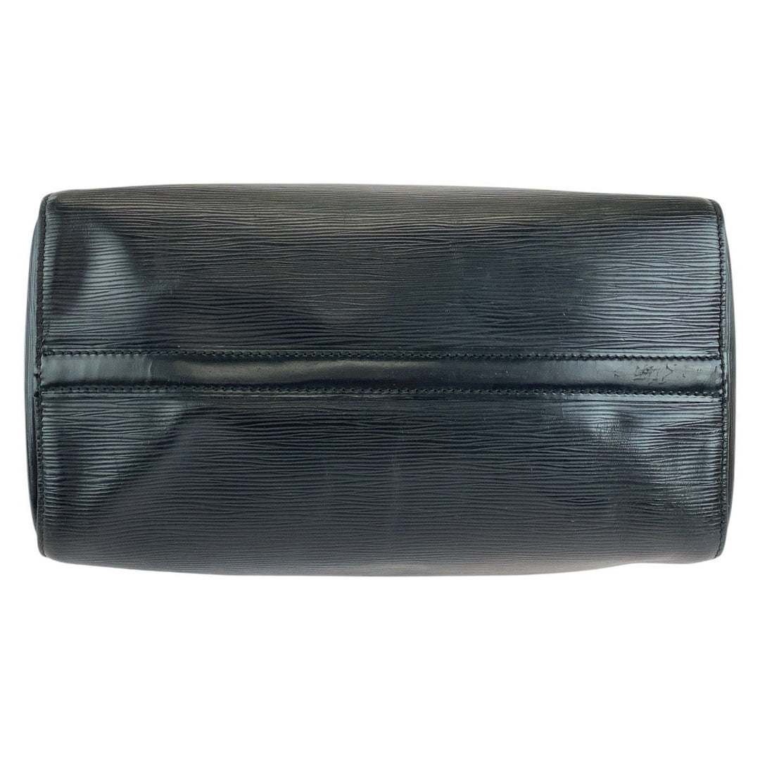 LOUIS VUITTON Handbag M59022 leather black Epi Speedy 30
