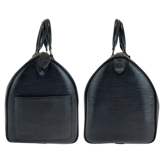LOUIS VUITTON Handbag M59022 leather black Epi Speedy 30