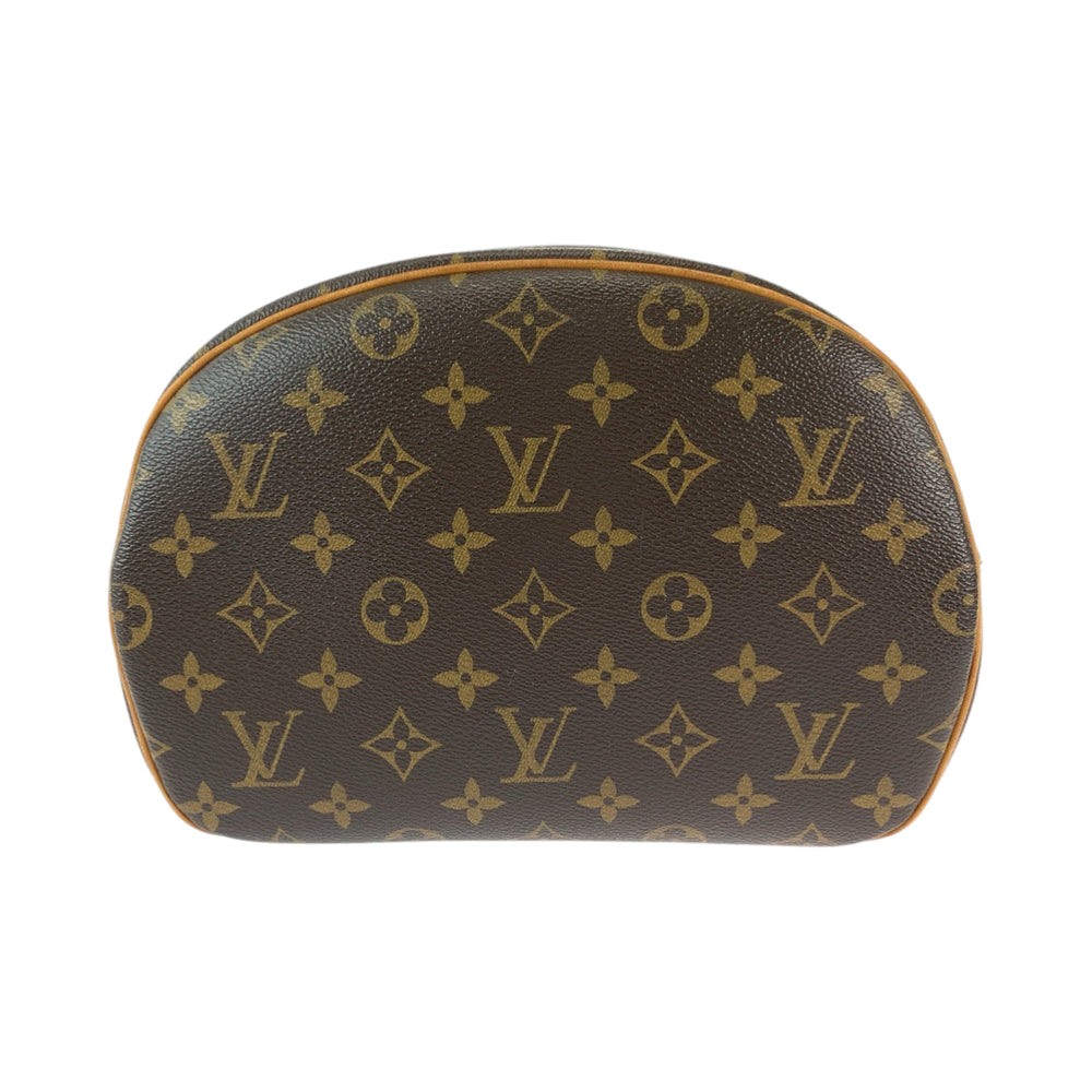 LOUIS VUITTON Shoulder Bag M51221 PVC Brown Gold Metal Shoulder Bag Crossbody Non-sticky Monogram Blois Women Used Authentic