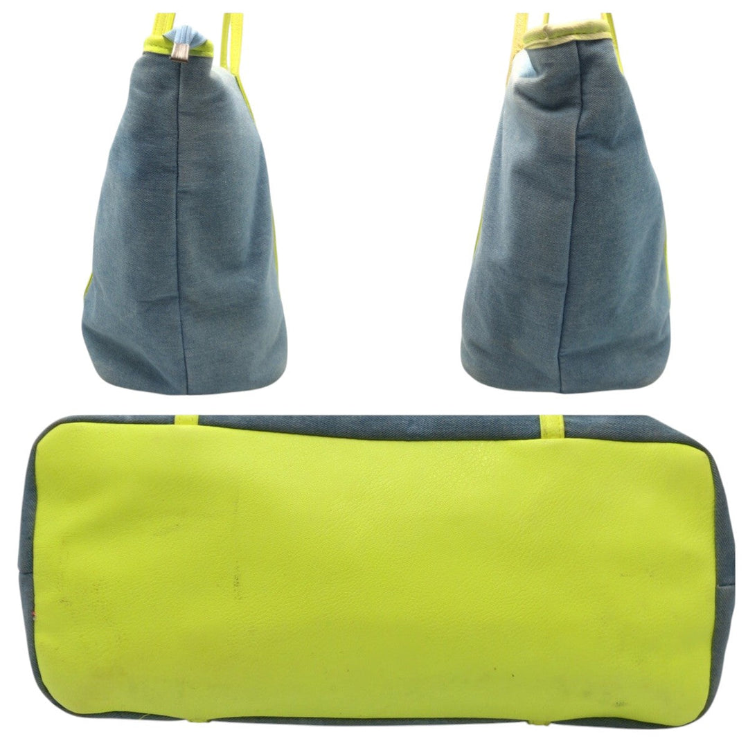DOLCE&GABBANA Tote Bag cotton blue