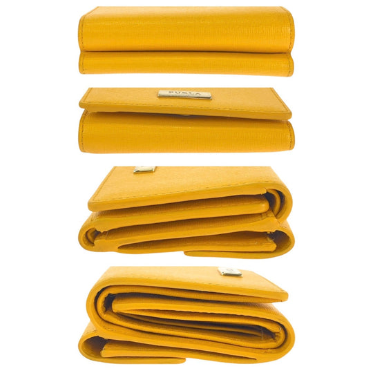Furla Bifold Wallet leather yellow