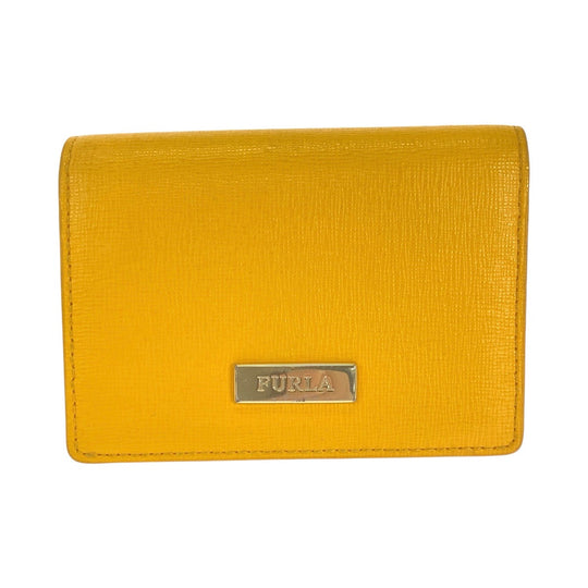 Furla Bifold Wallet leather yellow