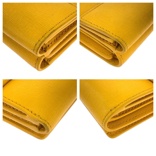Furla Bifold Wallet leather yellow