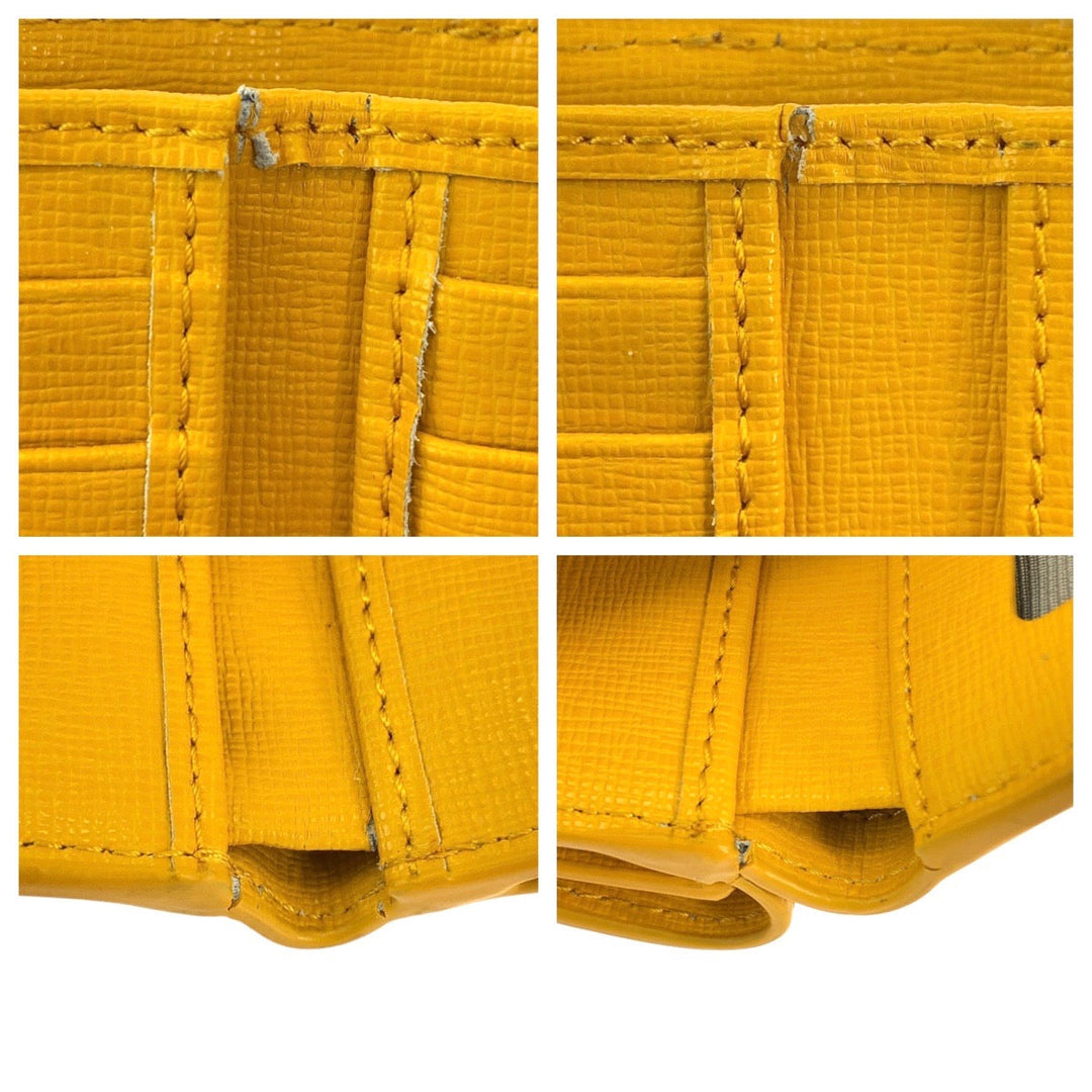 Furla Bifold Wallet leather yellow