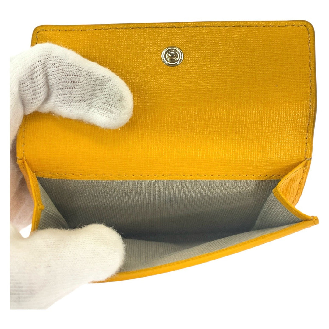 Furla Bifold Wallet leather yellow