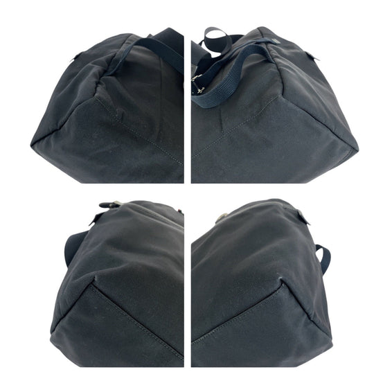 GUCCI Backpack 268184 Canvas, Leather black Backpacks, Daypacks, Backpacks, Unisex Sherry line Women Used Authentic