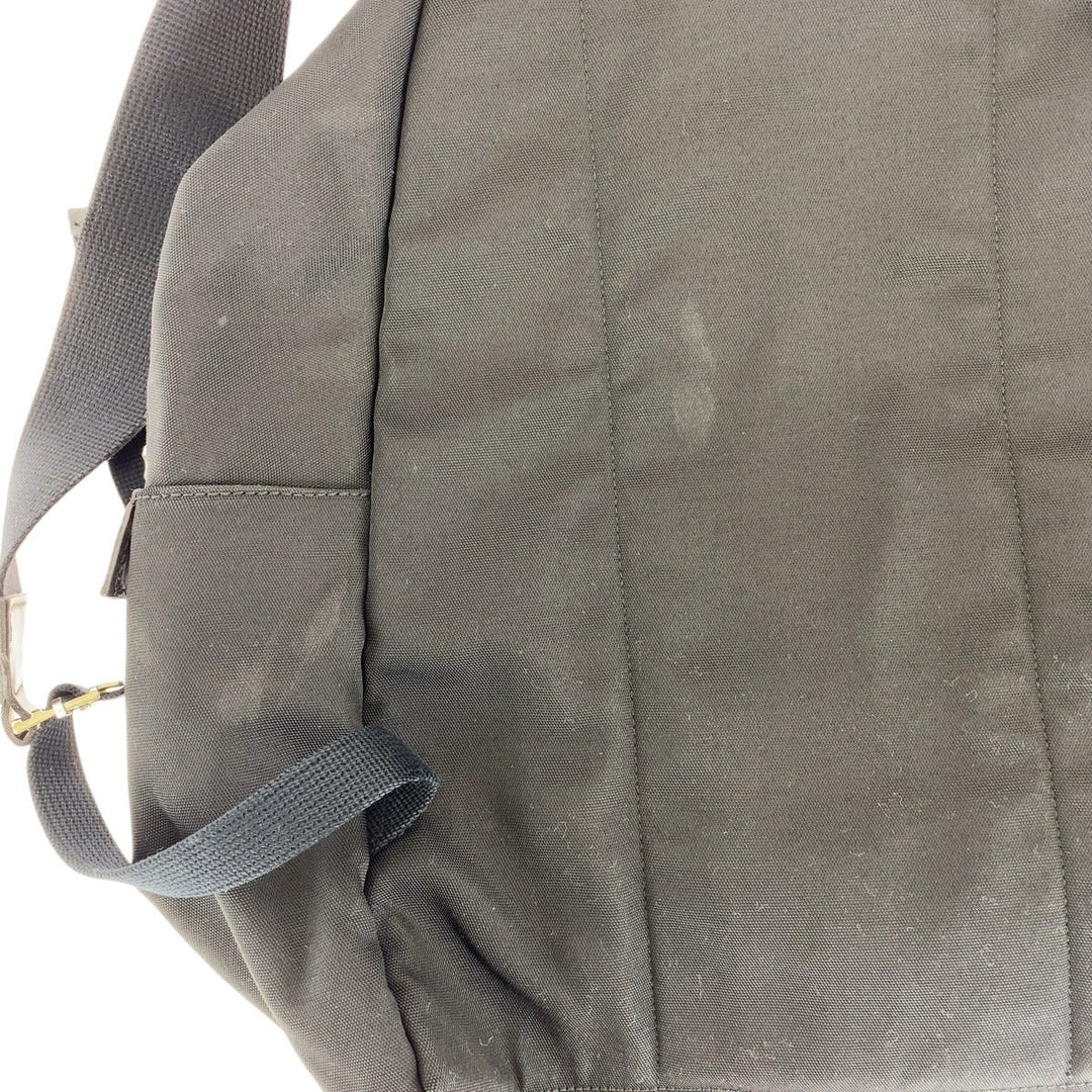 GUCCI Backpack 268184 Canvas, Leather black Backpacks, Daypacks, Backpacks, Unisex Sherry line Women Used Authentic