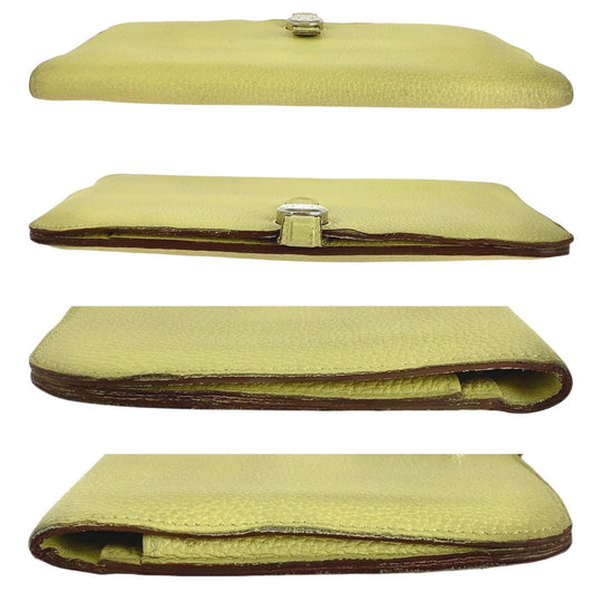HERMES Long Wallet Purse Togo Jonupussan Long Wallet Purse Long wallet unisex Dogon GM Women Used Authentic