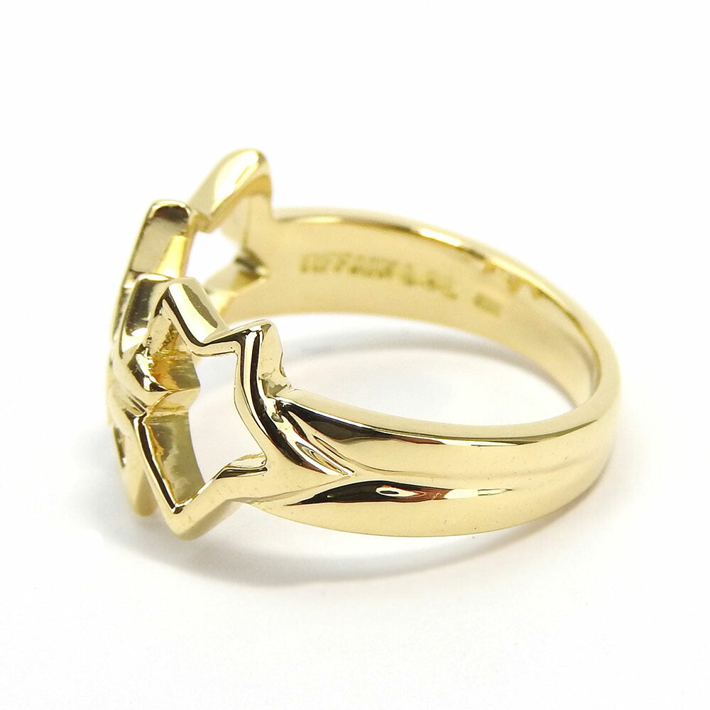TIFFANY&Co. Ring K18 yellow gold Yellow Gold Triple star
