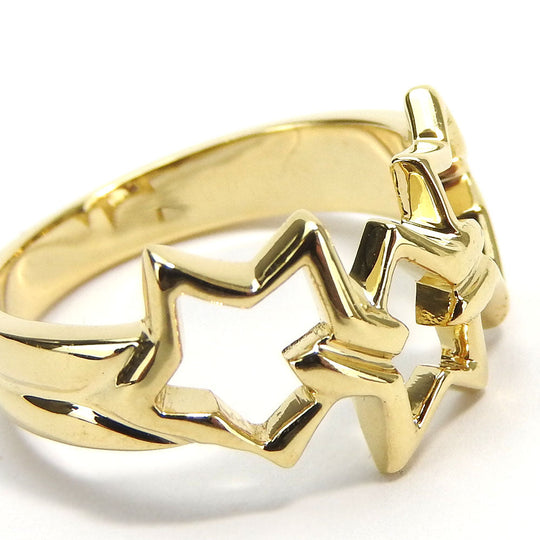 TIFFANY&Co. Ring K18 yellow gold Yellow Gold Triple star