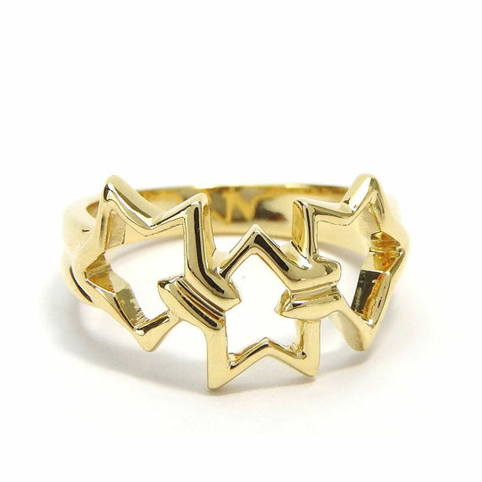 TIFFANY&Co. Ring K18 yellow gold Yellow Gold Triple star