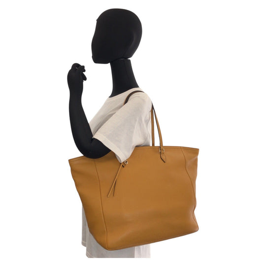 GUCCI Tote Bag 323671 leather Yellow Gold Metal Tote Bag Shoulder Bag Women Used Authentic