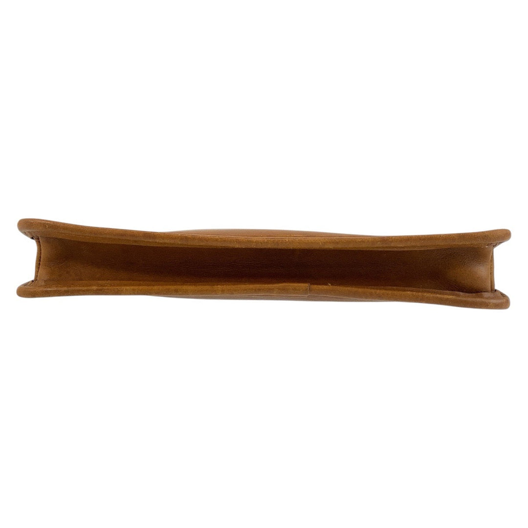 COACH Clutch bag 1339-331 leather Camel Old coach