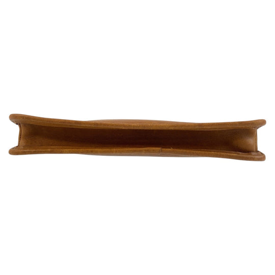COACH Clutch bag 1339-331 leather Camel Old coach