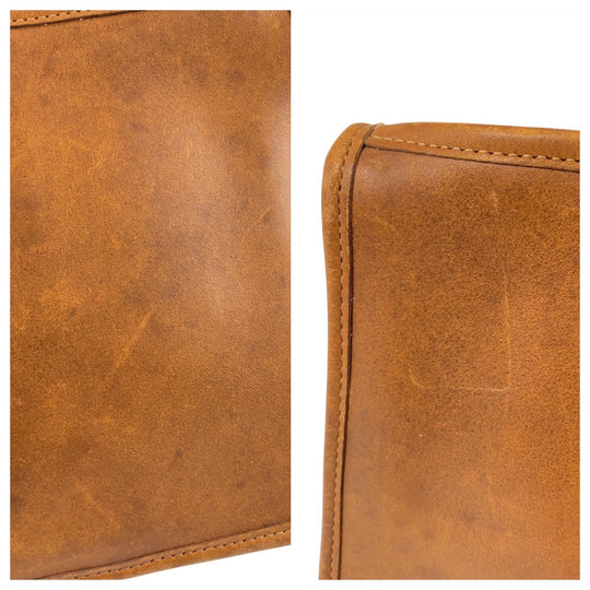 COACH Clutch bag 1339-331 leather Camel Old coach