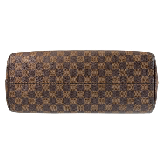 LOUIS VUITTON Handbag N41455 PVC Brown Gold Metal Handbag Boston Duffel bag Damier Nolita Women Used Authentic