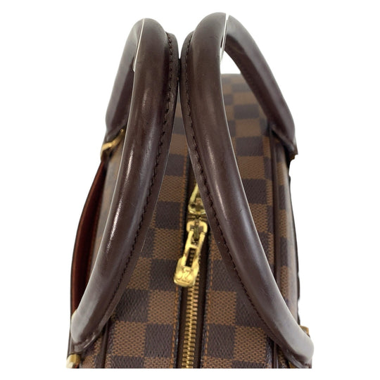 LOUIS VUITTON Handbag N41455 PVC Brown Gold Metal Handbag Boston Duffel bag Damier Nolita Women Used Authentic