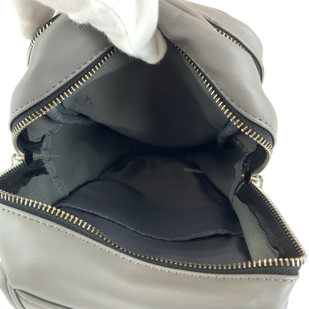 TAKEO KIKUCHI Sling bag leather gray