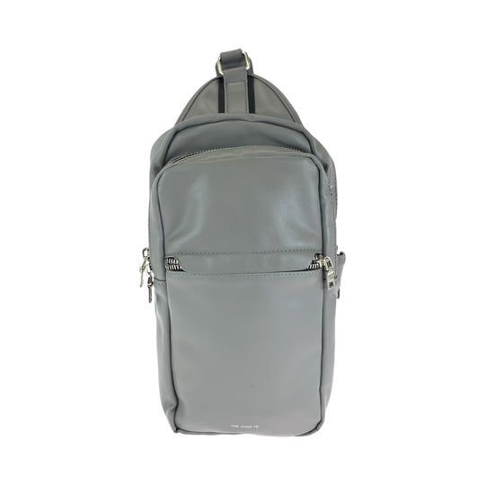 TAKEO KIKUCHI Sling bag leather gray
