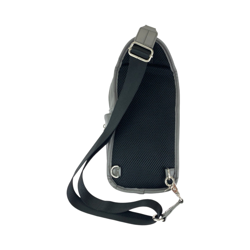 TAKEO KIKUCHI Sling bag leather gray