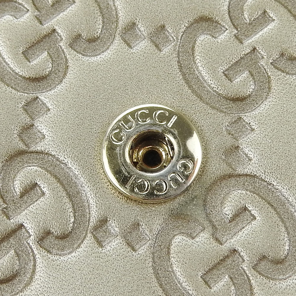 GUCCI Long Wallet Purse 251861 Sima leather gold Guccisima