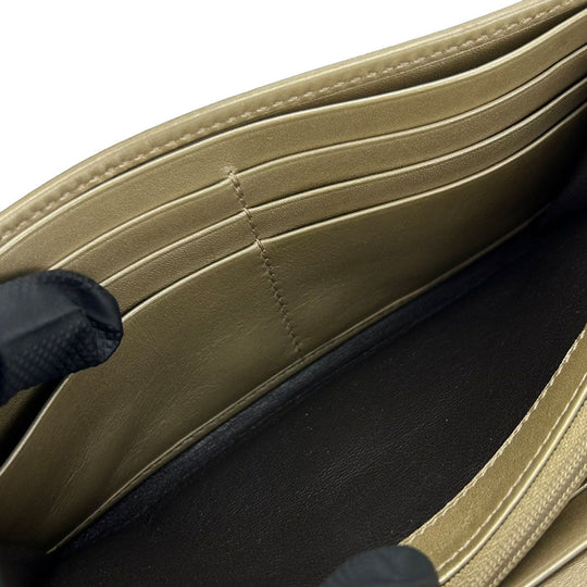 GUCCI Long Wallet Purse 251861 Sima leather gold Guccisima