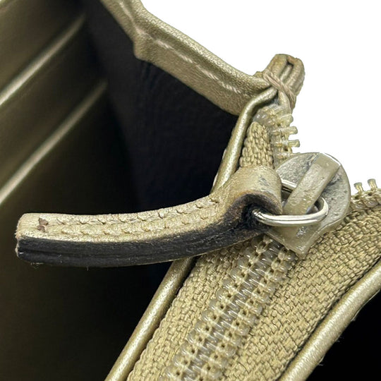 GUCCI Long Wallet Purse 251861 Sima leather gold Guccisima