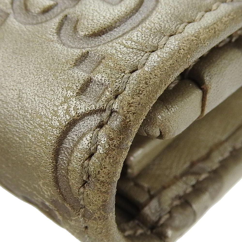 GUCCI Long Wallet Purse 251861 Sima leather gold Guccisima